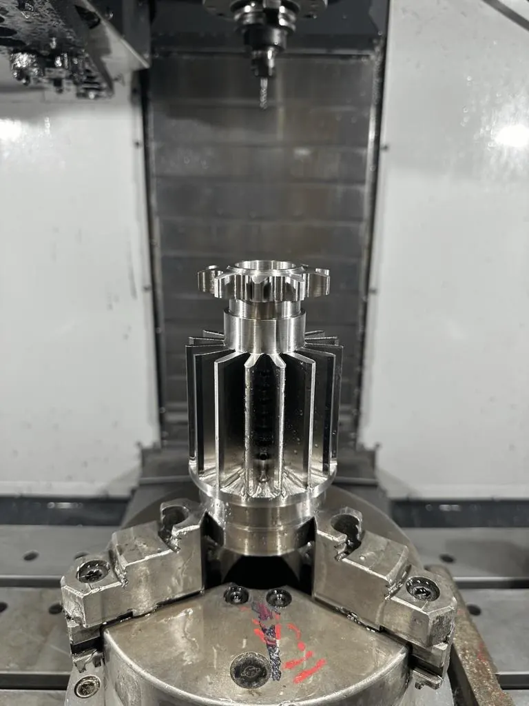 Finished precision-machined component